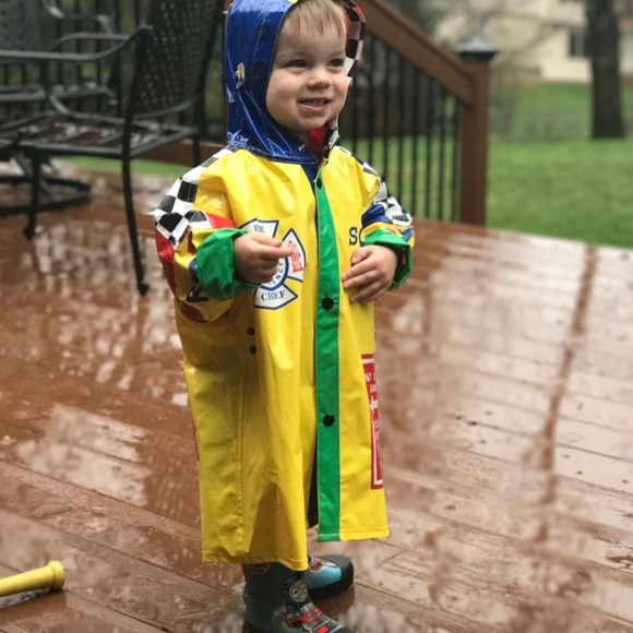 Wippette Kids Other - Kids Fire Fighter Rain Slicker